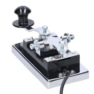 K4 Heavy-duty Electric Telegraph Key CW Communication Short Waves Morse Code Key - Picture 1 of 12
