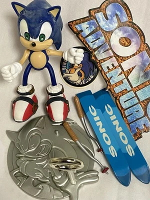 Resaurus Sonic Adventure Series 2 Sonic Action Figure Complete Discolored Head - Image 1 of 4
