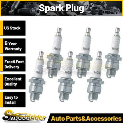 Свеча зажигания NGK 6 шт. для AMC American 1958 1959 1960 1961 1962 1963 1964 1965 - Изображение 1 из 3