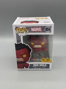 Funko Pop! Marvel Red Hulk #854 (Hot Topic Exc) Vinyl Figur siehe Fotos - Bild 1 von 12
