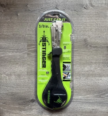 Grampo Stinger arma tampa martelo 3/8" coroa T50 grampo estrutura de gatilho sem ar - Imagem 1 de 4