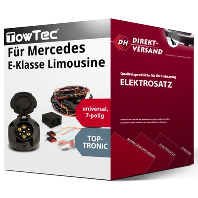 Für Mercedes E-Klasse Limousine Typ W124 Elektrosatz 7polig universell top - Bild 1 von 2