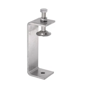 Morsetto a C in Acciaio Inox con Apertura a Ganascia 140mm per Saldatura Lavorazione Legno - Foto 1 di 6