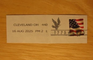 Used Forever Flag Stamp 2017 🦅 1775 2025 - Picture 1 of 1