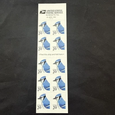 U. S. Booklet of 10 SC 3048a Bluejay MNH - Image 1 of 2