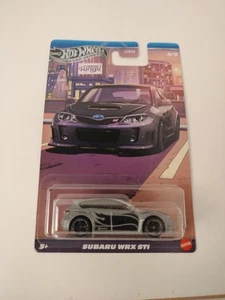 2025 Hot Wheels Subaru WRX STI #3 Gray - Silver Series Compact Kings - Picture 1 of 3