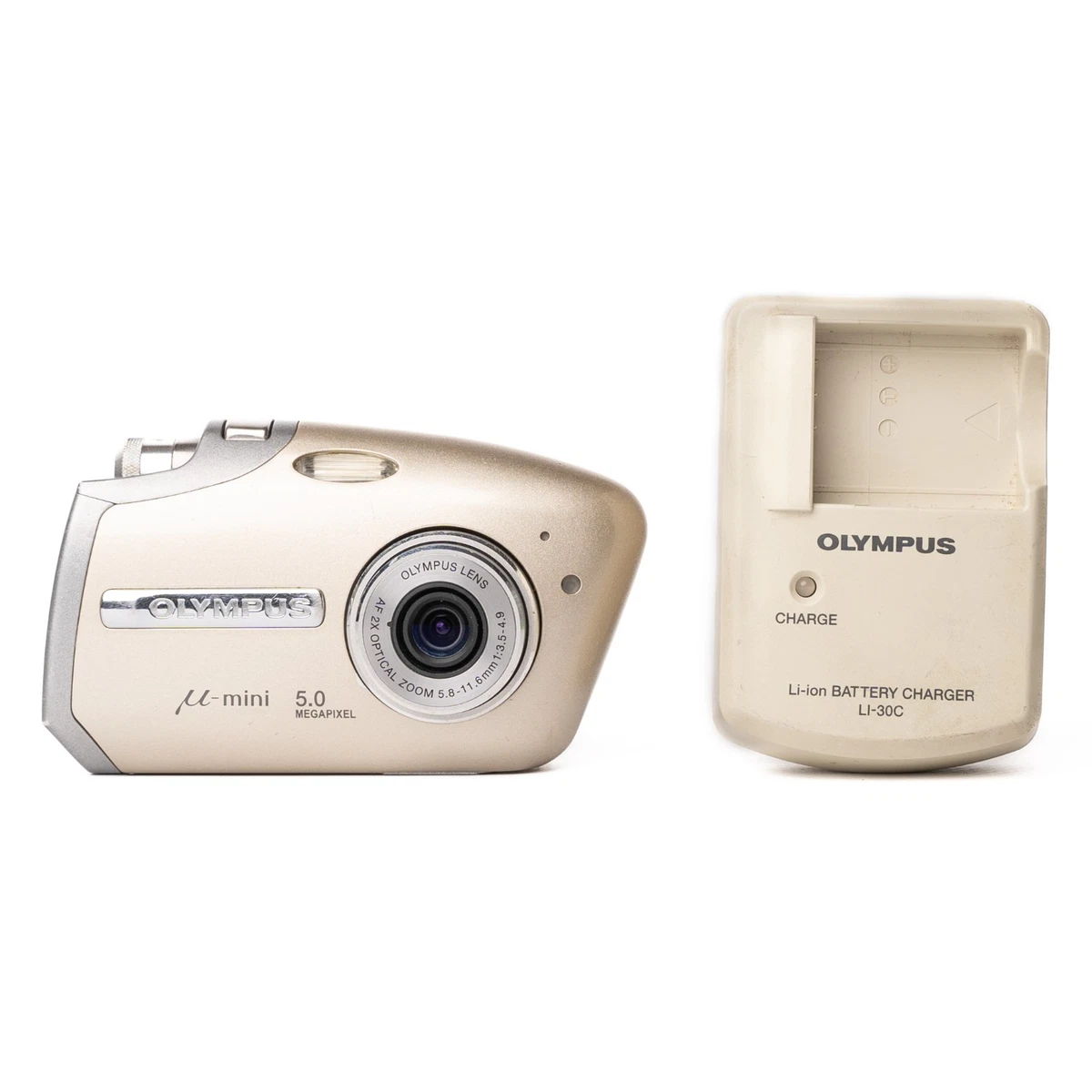 完動品】【動作OK】OLYMPUS μ-mini DIGITAL 4.0メガ 完動品】【動作OK