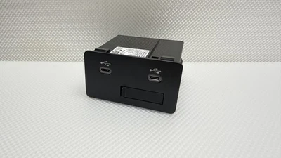 2024 2025 MAZDA CX-90 CENTER CONSOLE DUAL USB TYPE-C PORT HUB SD CARD READER OEM - Image 1 of 4