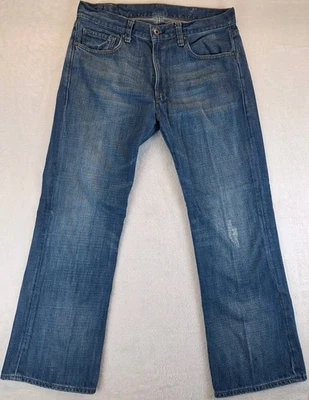 Винтажные мужские синие джинсы Ralph Lauren Colton 33x30 хлопчатобумажная огранка 4XT78 - Изображение 1 из 4