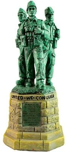Commando Memorial Statue Resin Model Ornament WW2 - Picture 1 of 8