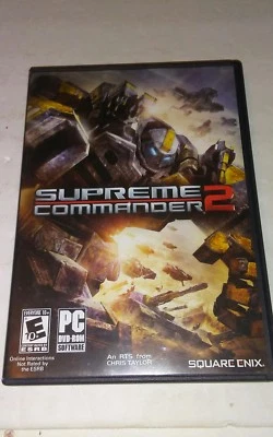 Supreme commander 2 PC Disco Manuale Art E Custodia Near Ottime Ha Codici Chiavi - Immagine 1 di 4