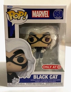 Funko Pop! Marvel Spiderman #958 Black Cat The Animated Series Target Exclusive - Picture 1 of 1