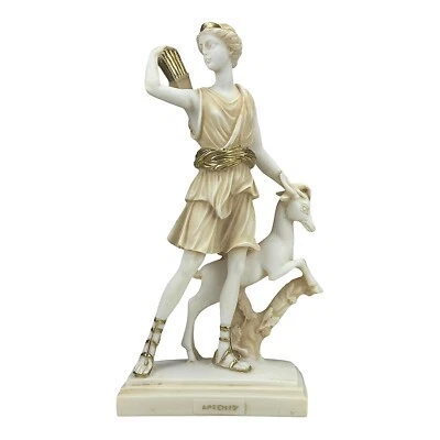 Diana de Versalles diosa griega Artemisa pátina estatua Museo del Louvre 9,84... - Imagen 1 de 4