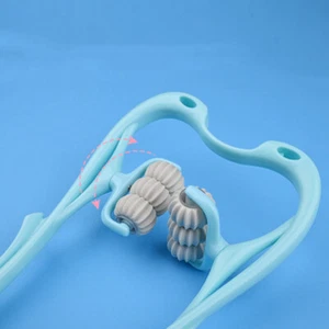 Multifunctional Manual Neck Massager Massage Relieve Roller Massage Tool - Picture 1 of 16