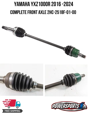 YAMAHA YXZ1000R UTV CONJUNTO EJE TRANSMISIÓN CV DELANTERO COMPLETO RH/LH 2HC-2518F-01-00 Foto 1 de 4