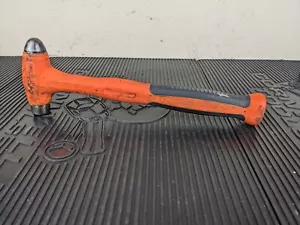 #bf044 Snap-on Tools USA ORANGE 8oz / 225g Soft Grip Dead Blow Hammer HBBD8O - Foto 1 di 18