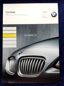 BMW  Z4 Argumente Prospekt 7.2002,  interne BMW Unterlage !! - Picture 1 of 6