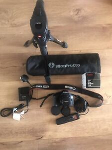 Canon EOS 600 D 28mm Lense, Manfrotto Tripod, Shutter R/Timer & Charger Fishing