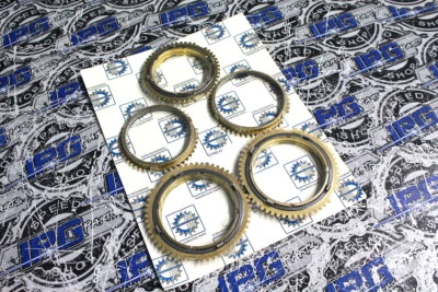 Synchrotech 1st - 5th Carbon Synchro Set Fits Mitsubishi Lancer Evo 4 5 6 7 - Image 1 of 2