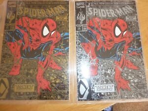 Spider-Man  #1 The Legend Of The Arachknight - Torment Part 1 of 5-GOLD & SILVER