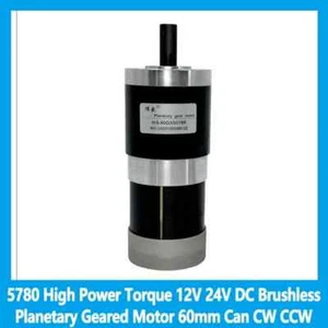 5780 High Power Torque Brushless DC Planetary Geared Motor Forward and Reverse - Picture 1 of 25