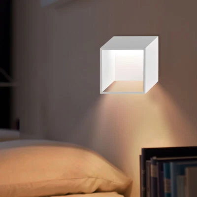 Wandlampe Treppenhausleuchte Flurlampe LED weiß Down Leuchte Eingangsbeleuchtung - Bild 1 von 4