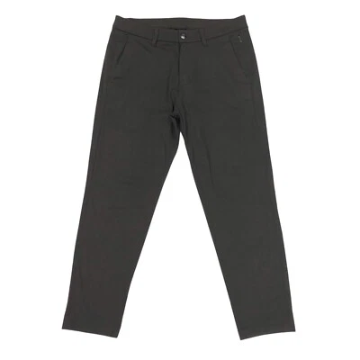 Lululemon Commission Pant Slim Wool Pant Men's 31 31X26.5 Heather Obsidian Black - Image 1 of 4