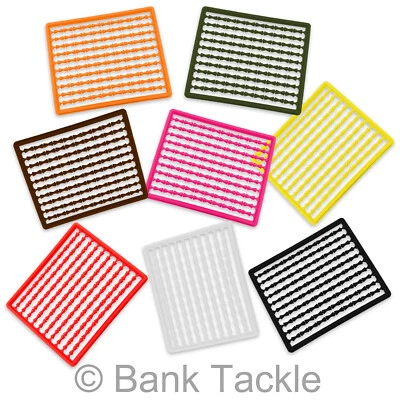 BANK TACKLE Boilie Stops Karpfenangeln Terminal Tackle Hair Rig Stopfen 8 Farben (JO)