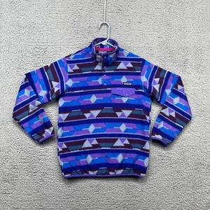 Patagonia Synchilla Snap-T Fleece Pullover Womans XS Guatemalan Tango Violetti - Picture 1 of 18