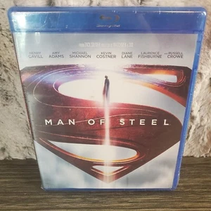 Man of Steel (Blu-ray Disc, 2013) NEW Sealed Superman  - Picture 1 of 3