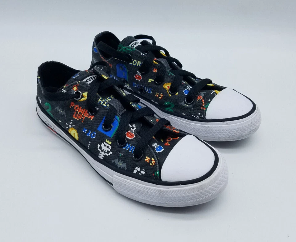 Zapatillas Converse CTAS Gamer Junior Niño Talla 13 Tormenta Viento Negras Foto 1 de 4