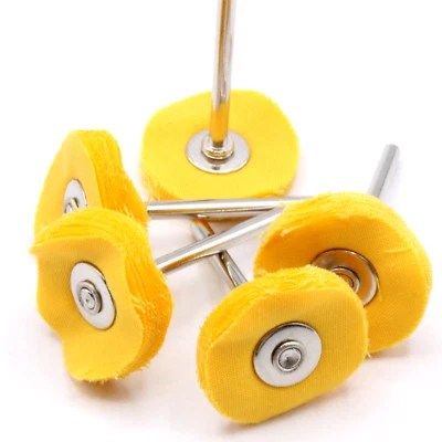 HOBBYPOWER24 5x Polierscheibe Polieren 25mm für Dremel Proxxon Mini Schleifer