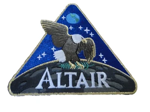 Aufnäher der NASA  Altair Missionen  ca 10x11,5 cm - Picture 1 of 1