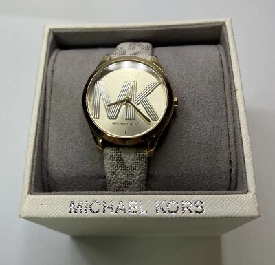 Reloj Michael Kors MK-2861 Mujer 34mm Estuche Cuero Correa Cuarzo Tres Manecillas Foto 1 de 4