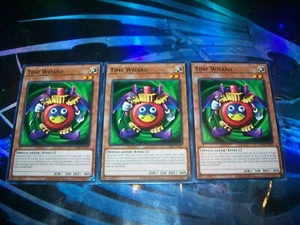 3x Time Wizard Edizione Illimitata Comune LDK2-ENJ15 Yu-Gi-Oh! - Foto 1 di 1
