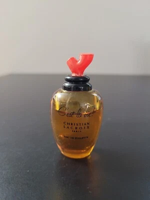 Vintage C’est La Vie Christian La Croix 10 ml (Bottle is 3/4 Full) - Image 1 of 4