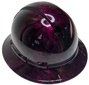 Cappello rigido idro immerso Ridgeline tesa intera personalizzato viola Kandy Gambler - Foto 1 di 4
