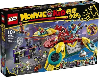 LEGO MONKIE KID Monkie Kid's Team Dronecopter (80023) LEGO MONKIE KID из Японии - Изображение 1 из 4