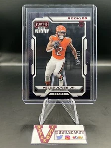2022 Panini Chronicles Playoff - VELUS JONES JR ROOKIE RED /199 #PMR-27 - Picture 1 of 3