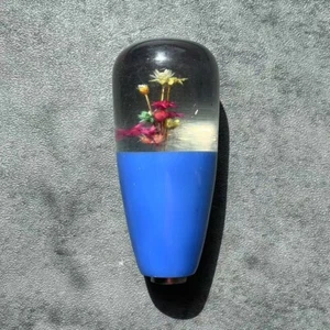 RARE! Vintage Japan Dried Flower Shift Gear Knob JDM Thread Size 8mm x 1.25 NOS - Picture 1 of 5