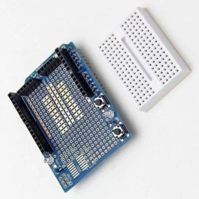 3280 New Arduino Prototyping Prototype Shield ProtoShield With Mini Breadboard - Image 1 of 4