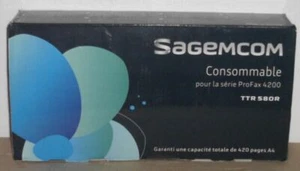 Sagem Sagemcom TTR 580R  3x Faxrolle + Chip für Phonefax 4200 420 Seiten OVP A - Bild 1 von 1