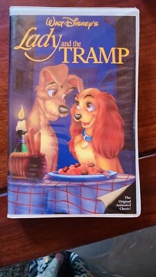 Vintage Disney Lady And The Tramp Black Diamond VHS - Image 1 of 4