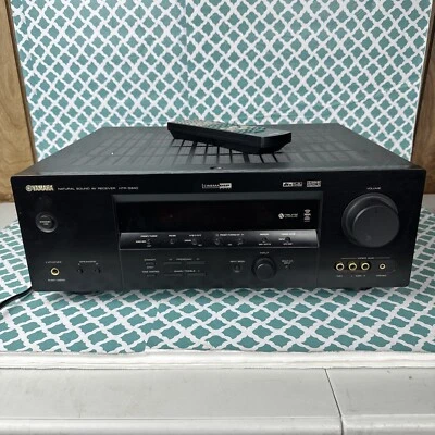 Yamaha HTR-5940 - 6.1 Ch Home Theater Surround Sound Receiver W/ Remote Bundle - Image 1 of 4