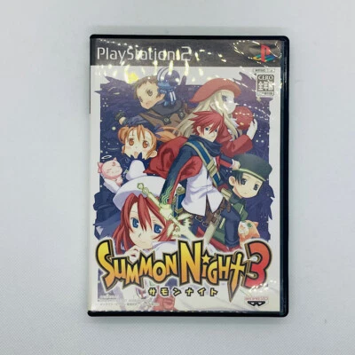 Summon Night 3 2003 Sony PlayStation PS2 Banpresto Simulation RPG Japanese ver - Image 1 of 4