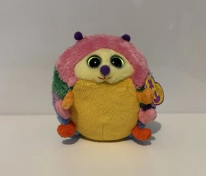 TY Beanie Ballz Gumsrop Caterpillar 4" Plush - Picture 1 of 6