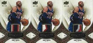 2008-09 UD Exquisite Collection Vince Carter Patch MULTI-Color Break #/10 Nets - Picture 1 of 2