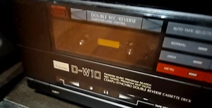 SANSUI D-W10 High-End Double Deck Audio Cassette PLAY/REC *APPENA REVISIONATA* - Foto 1 di 24