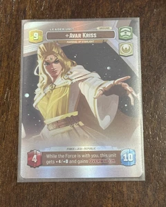 Avar Kriss - NM Showcase - LOF 1011 - Star Wars Unlimited - Picture 1 of 2