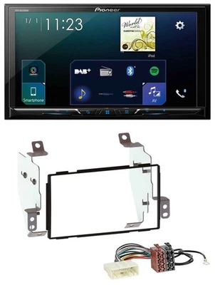 Pioneer MP3 Bluetooth USB 2DIN DAB Autoradio für Nissan Note (2005-2013) - Bild 1 von 4